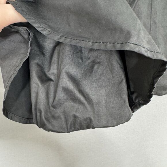 Creenstone Womens Jacket 40 Black Dramatic Ruffle Pillow Collar Witchy Gothic - Picture 4 of 16